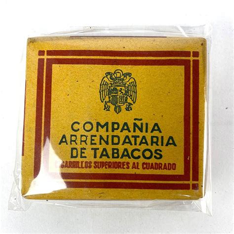 EspaÑa Paquete De 20 Cigarrillos Superiores Al Cuadrado Militaria
