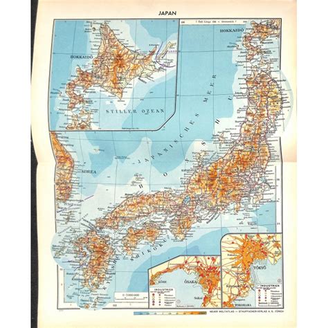 .hokkaido, you can show street map of hokkaido, show satellite imagery(with street names, without street listen)), formerly known as ezo, yezo, yeso, or yesso, is the second largest island of japan. 1780 map/print - JAPAN HOKKAIDO printed: 1954 - WARTIMELINE - Historic German Magazines