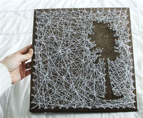 Diy Personalized String Art Tree