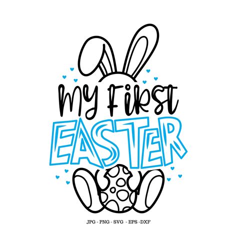 My 1st Easter My First Easter 1st Easter Svg Baby First - Etsy Australia