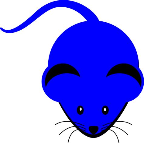 Blue Mouse Clip Art At Vector Clip Art Online