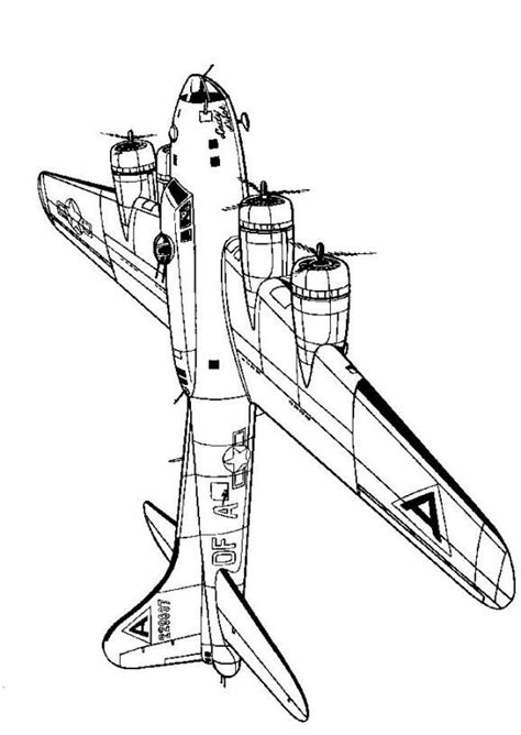 One of the things i like most about old hymns is the fact that so many are so rich in doctrine. coloring page Boeing F17B Fortress 1942 Kids-n-Fun ...