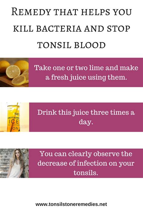 Remedy That Helps You Kill Bacteria And Stop Tonsil Blood