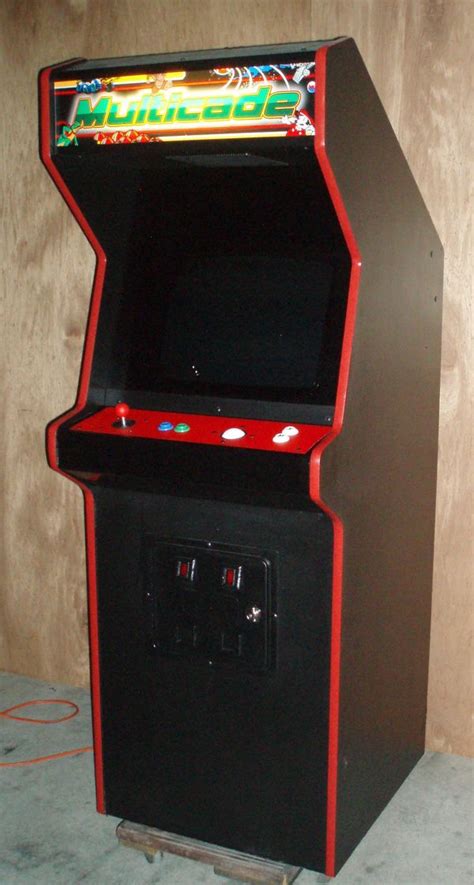 Multiple Arcade Video Games In One Cabinet