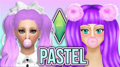 The Sims 4 Create A Sim Pastel Tag Youtube