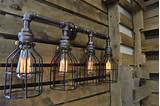 There are cage style vanity lights, black shade vanity lights, and glass bulb vanity light fixtures. 35 Industrial Lighting Ideas For Your Home