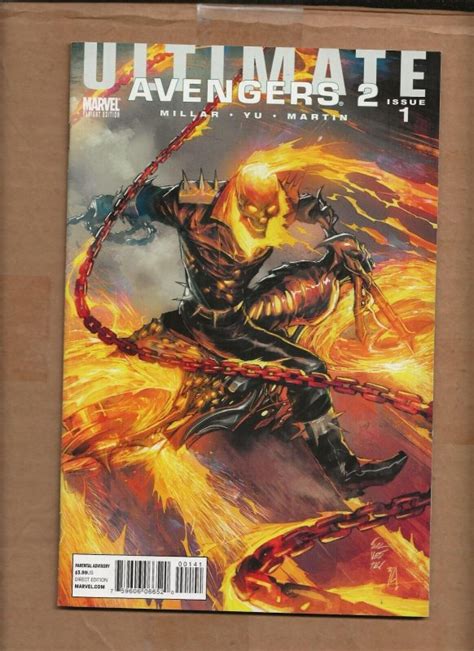 Ultimate Avengers 2 1 Incentive Villian Silvestri Variant Ghost Rider