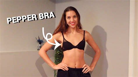 Pepper Bra Review For Small Chests 32a Bra Youtube