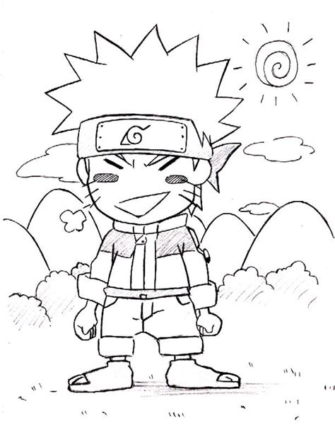 Desenhos De Naruto Kawaii Para Colorir E Imprimir ColorirOnline Com