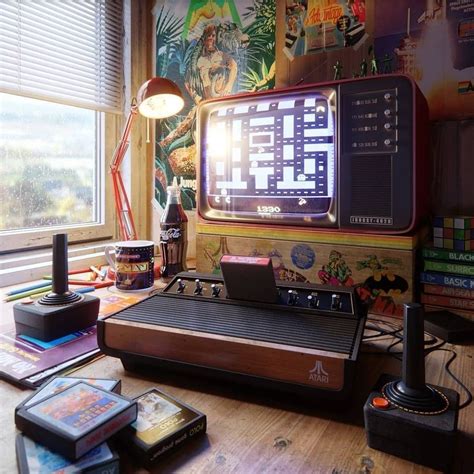 Atari Retro Gamer Room Retro Games Room Retro Gamer Game Room Decor
