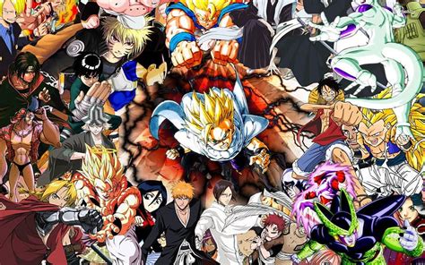 21 All Anime Anime Mashup Hd Wallpaper Pxfuel
