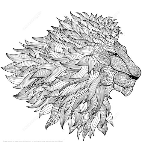 From 2015 to 2018, they were members of the national basketball league of canada. Hard to Color Lion Coloring Pages Stress Relief Adult ...