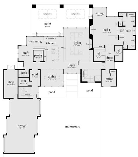 Modern Style House Plans Contemporary House Plans Contemporary