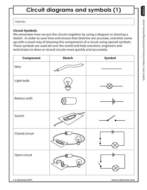 Electrical Circuit Diagrams Symbols Wiring Diagram And Schematics