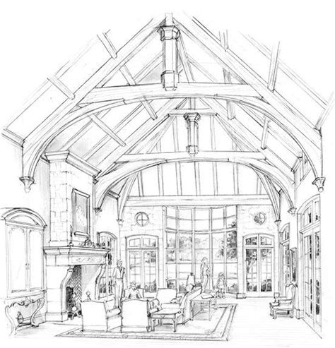 Drawing interior interior design sketches interior rendering sketch design interior painting interior logo. Pin by Ljiljana Mijuskovic on crtanje 1 | Building ...