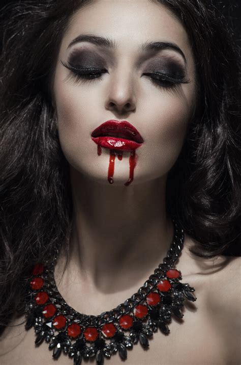 How To Look Like A Scary Vampire For Halloween Gails Blog
