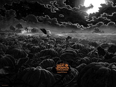 Its The Great Pumpkin Charlie Brown Limited Edition Of 280 Standard