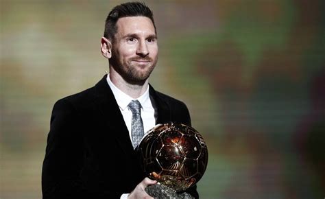 Messi Gana Su Sexto Balón De Oro Deportes El PaÍs