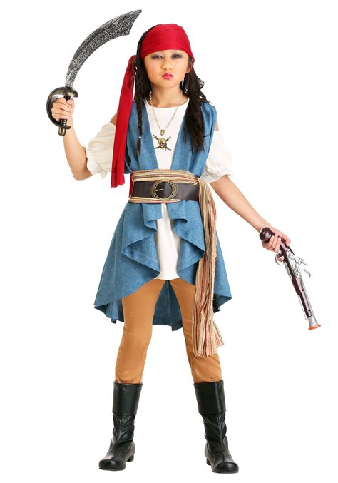 Seven Seas Pirate Sweetie Costume For Girls