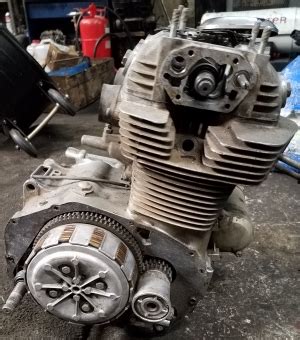By far the best way to get an old piece of junk motorcycle out of the back of your truck especially if the brakes are locked up. Ginos Cycle junkyard - Auto Salvage Parts