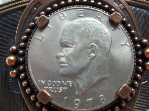 Buckle Western Belt Buckle Silver Dollar Coin By Memoriesamore