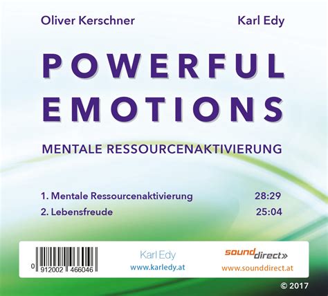 Powerful Emotions Mentale Ressourcenaktivierung Neurotunes
