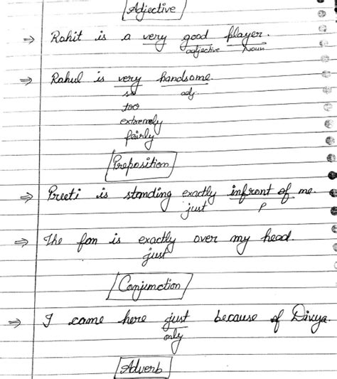 English Grammar Handwritten Notes Pdf Download Ssc Study