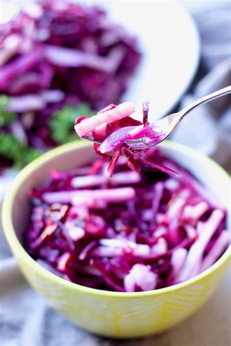 Purple Cabbage And Jicama Slaw Yangs Nourishing Kitchen