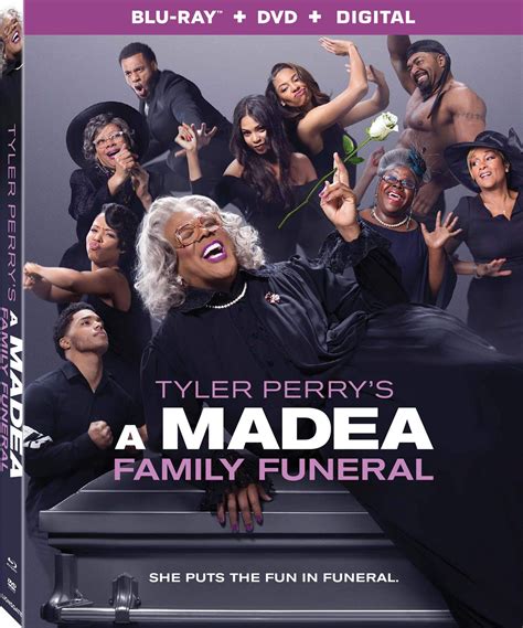 Courtney burrell, tyler perry, patrice lovely and others. A Madea Family Funeral DVD Release Date June 4, 2019