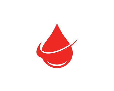 Blood Logo Vector Icon Illustration Abstract Medicine Sign Vector