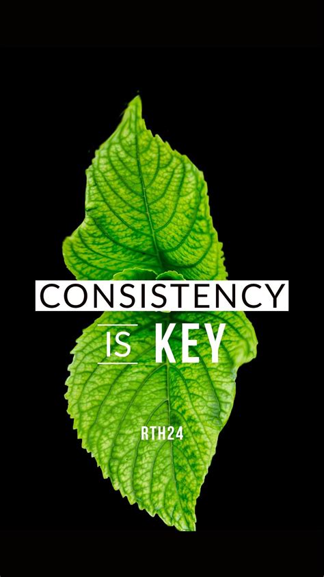 Consistency Is Key Wallpaper 1 Rth24
