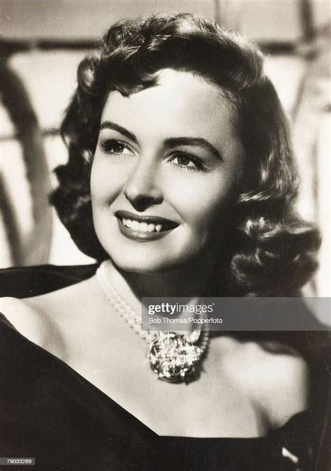 American Actress And Screen Star Donna Reed Posed Circa 1942 News