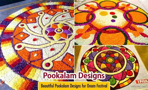 Most Beautiful Pookalam Designs For Onam Festival Part