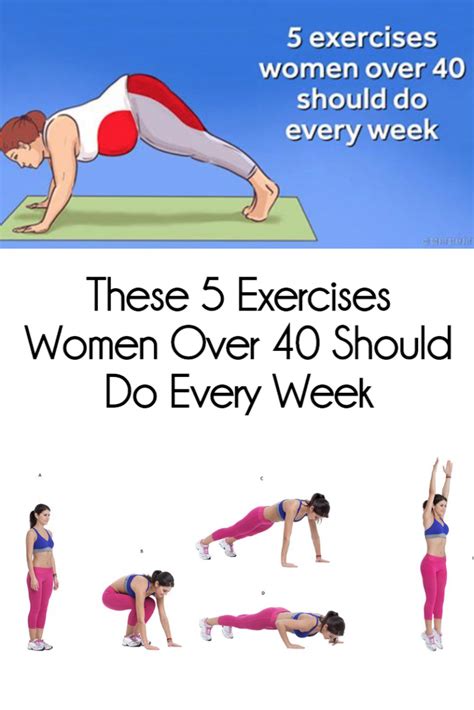 These 5 Exercises Women Over 40 Should Do Every Week Healthy Life
