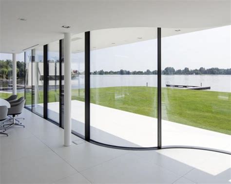 Curved Glass Doors From Cantifix Sky Frame Arc