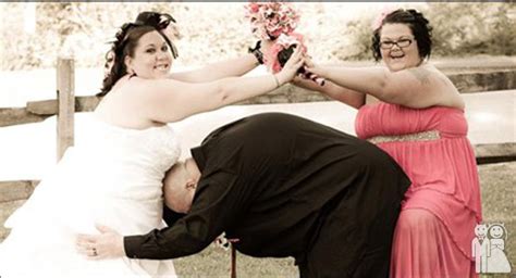 Worst Threesome Ever Wedding Unveils Funny Wedding Photos