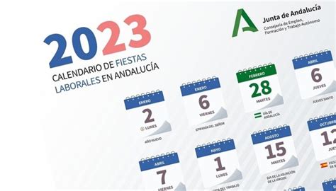 Calendario 2023 Festivos Andalucia Tapas Imagesee