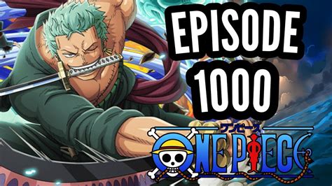 One Piece Episode 1000 Au CinÉma Youtube