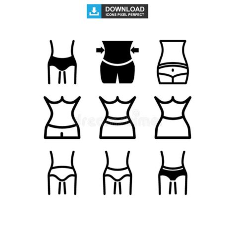 Body Slim Icon Or Logo Isolated Sign Symbol Vector Illustration Stock