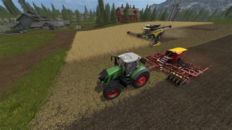 Chopped Straw Direct Seeding Addon Fs17 Mod Mod For