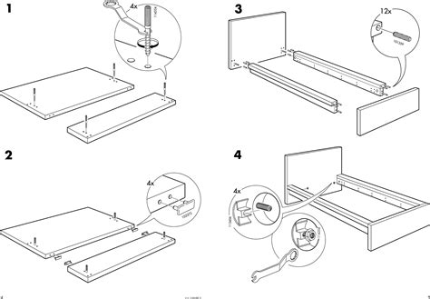 Ikea Malm Bed Frame Twin Assembly Instruction