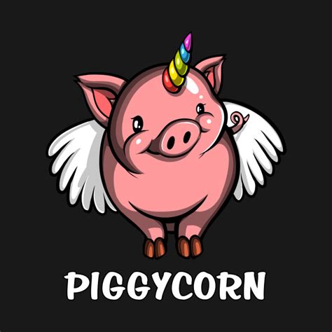 Piggycorn Pig Unicorn Piggycorn Pig Unicorn T Shirt Teepublic