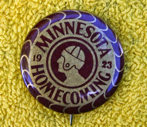 University Of Minnesota Homecoming Buttons 1923