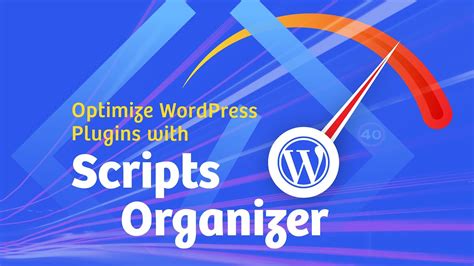 Optimize Wordpress Plugins With Scripts Organizer Youtube