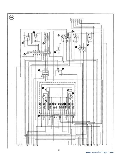 Escort starting system, battery, fan, sensors wiring diagram. New Holland Ford 2810 Tractor Service Manual PDF Download