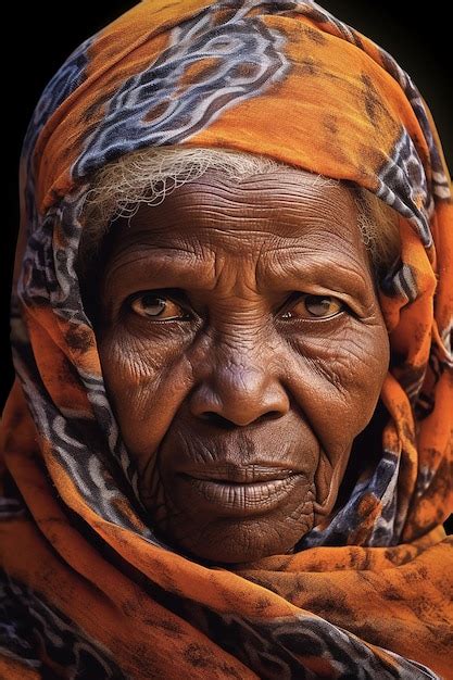 Premium Photo Photograph Of Very Old African Woman