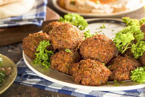 Remove 3/4 of the mixture and set aside. Lebanese Chickpea Falafel Recipe - Healthy Non Fried ...