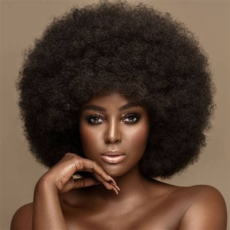 Amara La Negra Natural Hair Styles Dark Skin Beauty Afro Latina