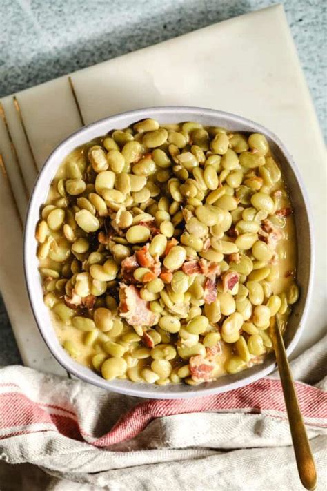 Easy Southern Butter Beans Yummy Recipe