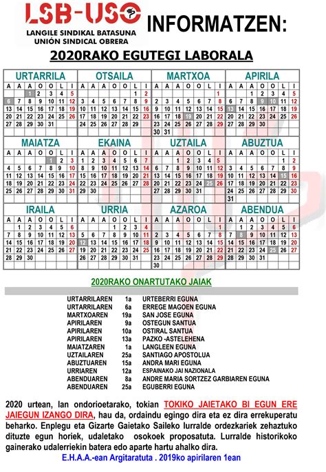 Calendario Mar 2021 Calendario Laboral 2021 Gipuzkoa Excel
